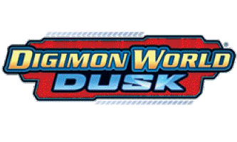 Digimon World Dusk title screen for Nintendo DS